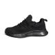 Unisex Slip Resistant Black Breathable Upper Rubber Sole Comfortable EVA Insole Safety Shoes