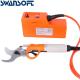 Electric pruner and electric pruning shear for garden and vineyard