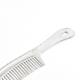 Durable Metal Grooming Comb Customize Logo Printing Handle With Front Hook