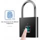Waterproof Keyless Fingerprint Padlock Anti Theft Security Digital Portable For