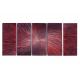 Passionate Light Contemporary Metal  wall art