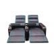 Polyester Foam 150MM Arm Recliner Sofa Set Modern Seating Chair