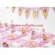 Princess Snow White Cinderella Bell Mermaid Sleeping Beauty Tangled Kids Baby Birthday Party Event Decoration Supplies