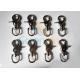 Heavy Duty Zinc Alloy Lanyard Accessories High Strength Thumb Hook Multi Types