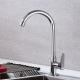 Ergonomic Single Lever Cold Water Only Kitchen Tap Zinc Die Casting