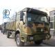 Military 4 X 4 Heavy Cargo Trucks All Wheel Drive With EURO III Emission