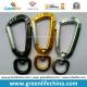Aircraft Aluminum Colorful Carabiner Snap Hook Good Quality Fastener Holders