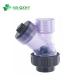 Water Treatment PVC-U Check Valve Y Type with UV Radiation and Media Water