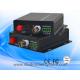 1ch analog video+analog audio/data fiber converter for CCTV system