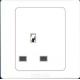 Britain-style Modle Design 13A Wall Switch Socket with Environment Friendly Technology