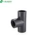 Middle East Market White UPVC Tee for Plastic ASTM Sch80 PVC Pipe Fitting Direct
