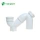 Odour Proof PVC/UPVC Dwv ASTM D2665 Drainage Fitting P Trap with Union or Plug Clean out