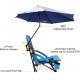 Camping Folding Chair With Umbrella, Recliner Chairs, Beach Chair Adults Camping Chair High Back with Umbrella