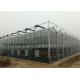 4m Section Width Glass Greenhouse Kit , Greenhouse System For Fruit Seedlings