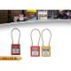 Safety Lockout Padlocks 2 Mm Stainless Steel Cable 38 Mm * 45 Mm * 20 Mm Size