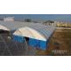 Industrial Warehouse Tent ABS Sidewall Thermo White Roof For Outdoor Building