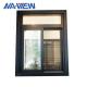 Guangdong NAVIEW Thermal Break Double Tempered Glass Aluminum Casement Window