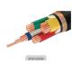 Customized PVC Insulated Cables 600 / 1000V Rated Voltage With Three Half Core