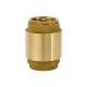 1 1 4 1 1 2 Vertical Brass Non Return Spring Check Valve for Water Supply Pipe System