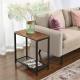 Narrow Sofa Side Table for Sale, Industrial Style Side Table, Particleboard End