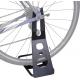 Indoor Bike Hub Mount Parking Stand for Garage Floor NOT for Disk Brakes Powder Coated