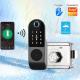 Tuya App Control Remote Deadbolt Lock Wifi Double Sided Fingerprint