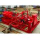 400GPM 100PSI Head Skid Mounted End Suction Fire Pump