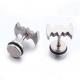 Cool Man Stainless Steel Body Piercing Jewelry  Fashion Ear Studs