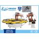 HWASHI Six Axis MIG Industrial Welding Robots with Rotate Table