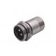 Stainless Steel M16 Circular Waterproof Connector Plug Two Pin Male Connector