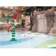 swimming pool flower water spray kids water park play equipment family water theme park
