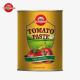 The 198g canned tomato paste is in compliance with ISO HACCP and BRC food FDA