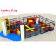 Foam Pit Customized Professional Trampoline Equipment  For 200 Sqm Indoor Amusement Playground