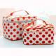 Hot selling cosmetic bag with dot design.