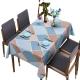137cm*20m Waterproof Blue Golden Dining Wedding Nonwoven Waterproof Table Cloth Cover