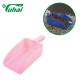 Pink Green Feeding Hopper Professional 1qt Plastic Feeder Shovel Feed Scoop