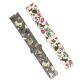 Print 26mm Leather Watch Strap Bands With Pattern ROHS CE Passed
