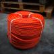 CCS ABS Certified Polypropylene Orange Rope for Shipbuilding Industry