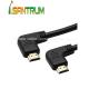 90 Degree Moulding type HDMI Cable With Sleeve