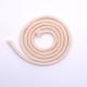 4mm 5mm 6mm Braided Polyester Cord Flat Knitting Narrow Ribbon