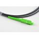 Customized Length SC SC Fiber Patch Cord Simplex / Duplex Single Mode Low Insertion Loss