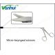 Professional Micro Laryngeal Scissors HD2012 Steel for Laryngoscopy Procedures