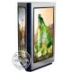 55 Inch IP65 Triangle Outdoor Digital Signage Kiosk