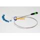 Multi Colors MTP/MPO Fiber Breakout Cable MPO Terminated 12 LC Bare Fiber