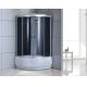 Grey Glass Wet Room Shower Enclosure 39''x39''x85''