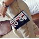 2016 summer new trend personality camera small square package European and American fashion shoulder bag diagonal packag