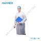 Knitted Cuffs PP Medical Disposable Isolation Gowns colorful and anti virus ISO13485