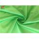 Warp Knitted Polyester Tricot Knit Fabric Shiny Dazzle Fabric For Jerseys Green Colour