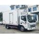 Factory Direct Supply Diesel refrigerated vehicle/4X2 refrigerated transport vehicle 3 Passengers