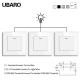 82Types EU Standard Wall Mounted Dual Light Switch For Home Office 1Gang 3Way Intermediate Switch 250V 10A 2000W/Gang